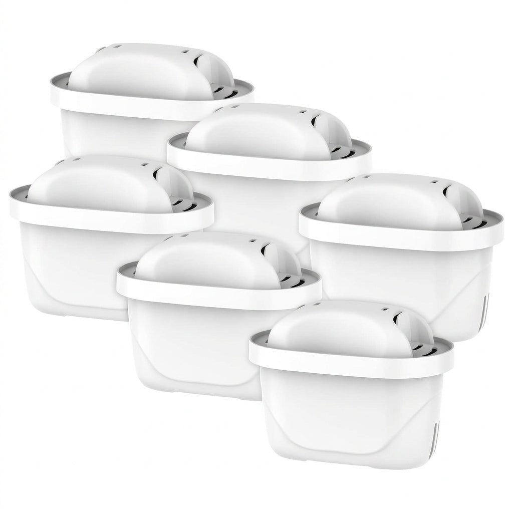GLACIER FRESH GF-59 Water Filter Cartridges Compatible with Brita Maxtra+